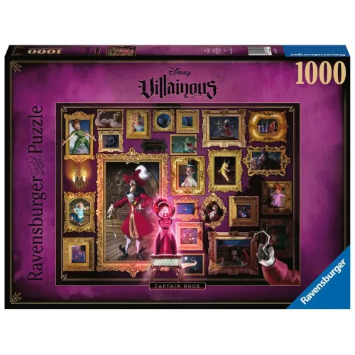 Ravensburger puzzel 1000 stukjes Disney Villainous Captain Hook